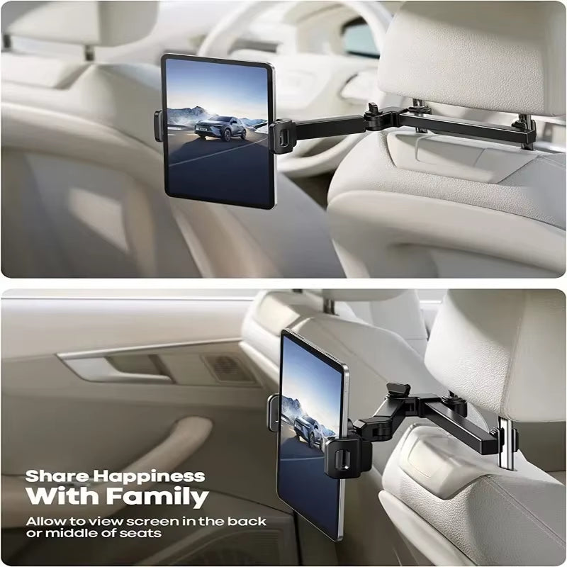 Telescopic Car Rear Pillow Phone Holder